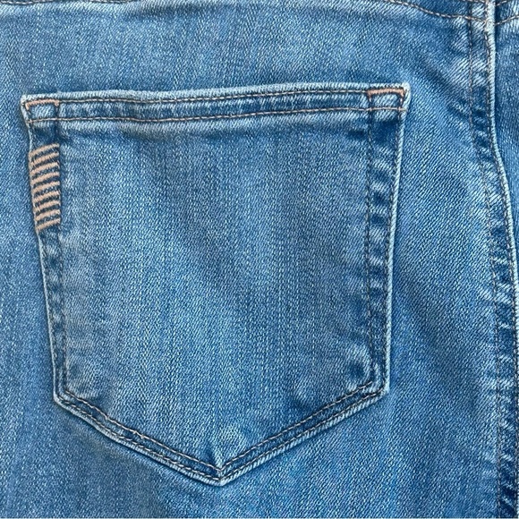 Paige Hoxton Slim Crop Jeans Women’s Size 26 Blue Stretch Denim Mid Rise Ankle - Picture 5 of 10